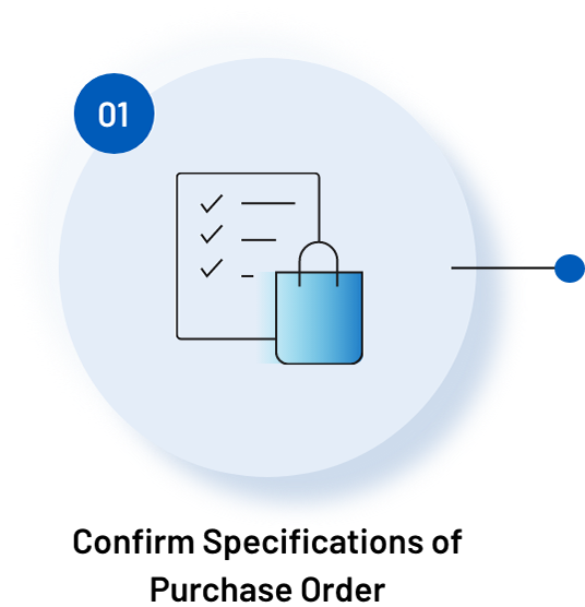 Confirm Specifications of Purchase Order