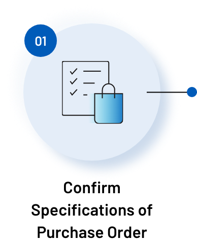 Confirm Specifications of Purchase Order