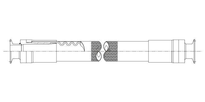 NK-FJP-S/Ruột ống dạng sóng