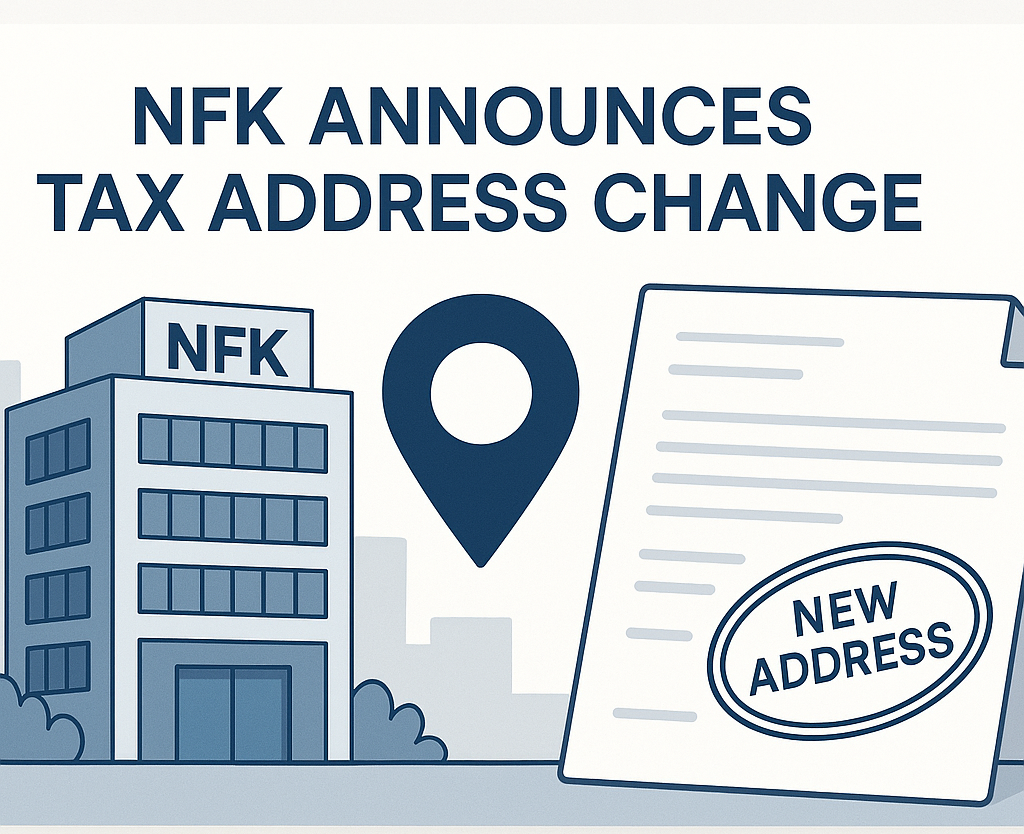 THÔNG BÁO THAY ĐỔI ĐỊA CHỈ THUẾ