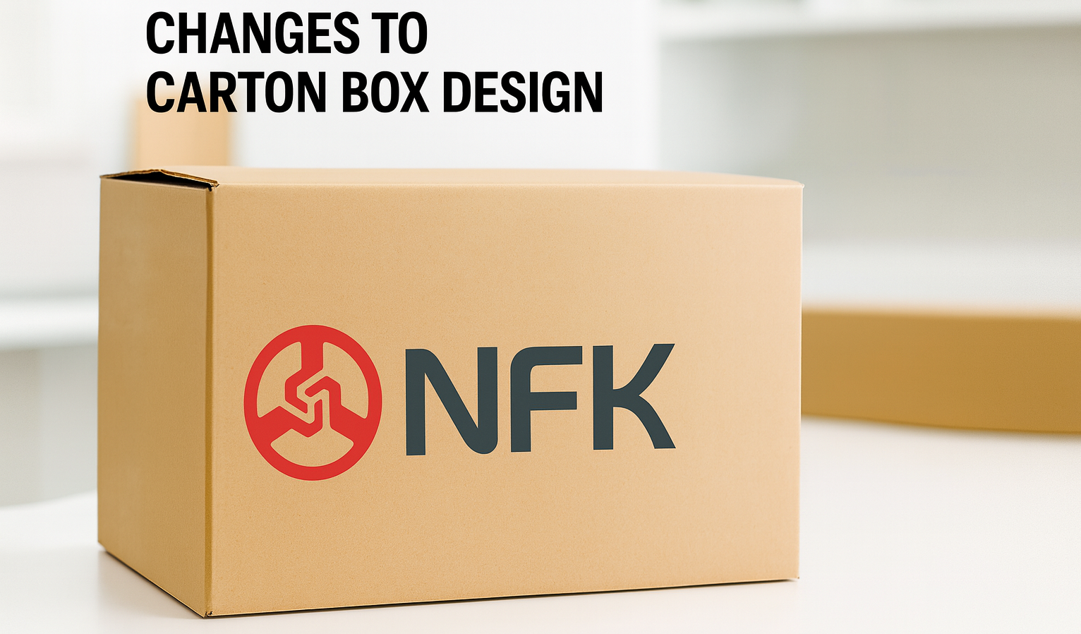 THÔNG BÁO VỀ VIỆC THAY ĐỔI THIẾT KẾ THÙNG CARTON